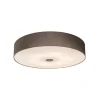 Land Deckenleuchte taupe 70 cm - Trommel Jute