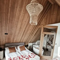 Land Hängelampe Makramee 90 cm - Schnur