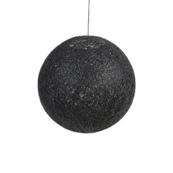 Land Hängelampe schwarz 60 cm - Corda