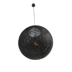 Land Hängelampe schwarz 60 cm - Corda