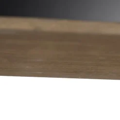 Land Hängelampe schwarz mit Holz 5-Licht - Flair