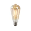 LED Filament ST64 4W 2200K gold mit Hell-Dunkel-Sensor