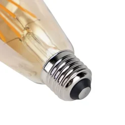 LED Filament ST64 4W 2200K gold mit Hell-Dunkel-Sensor