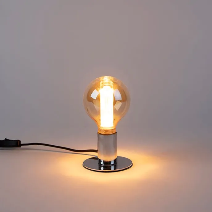 LED Lampe G95 E27 5W 1800K gelb 3-stufig dimmbar