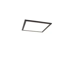 LED Panel Schwarz 40 cm inkl. LED mit Fernbedienung - Liv