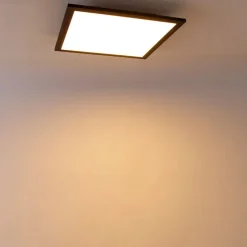 LED Panel Schwarz 40 cm inkl. LED mit Fernbedienung - Liv