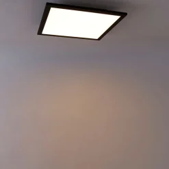 LED Panel Schwarz 40 cm inkl. LED mit Fernbedienung - Liv