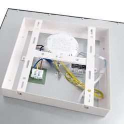 LED Panel Schwarz 40 cm inkl. LED mit Fernbedienung - Liv