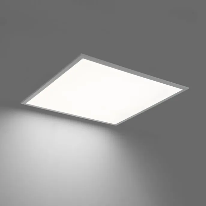 LED-Einbaupanel weiß quadratisch inkl. LED 3000K - 6500K mit Dip-Schalter - Seagal