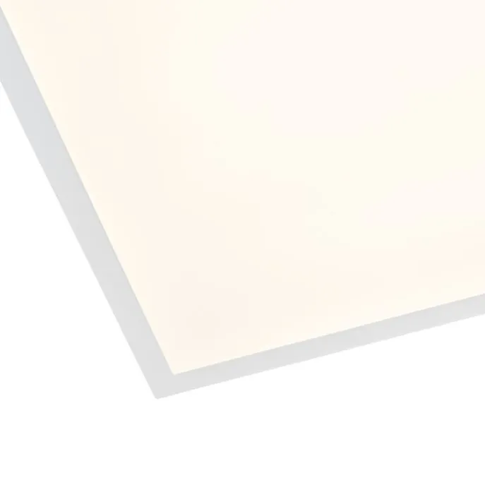 LED-Einbaupanel weiß quadratisch inkl. LED 3000K - 6500K mit Dip-Schalter - Seagal