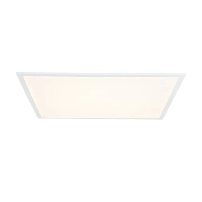 LED-Einbaupanel weiß quadratisch inkl. LED 3000K - 6500K mit Dip-Schalter - Seagal