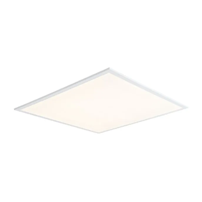 LED-Einbaupanel weiß quadratisch inkl. LED 3000K - 6500K mit Dip-Schalter - Seagal