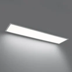 LED-Einbaupanel weiß rechteckig inkl. LED 3000K - 6500K mit Dip-Schalter - Seagal