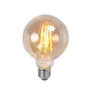 LED-Glühlampe E27 5W 2200K G95 Rauch dimmbar