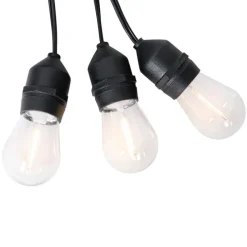 LED-Lichterkette 10 Meter 10 Lichter hell IP44 - Chill