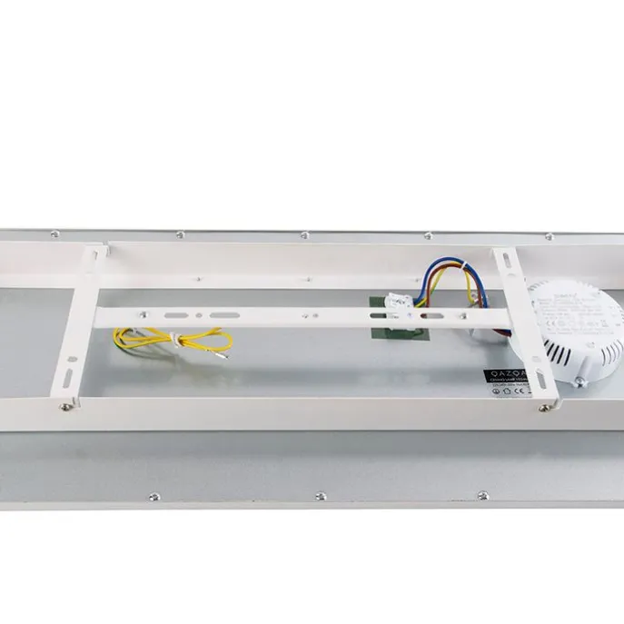 LED-Panel aus Stahl 80 cm inkl. LED mit Fernbedienung - Live