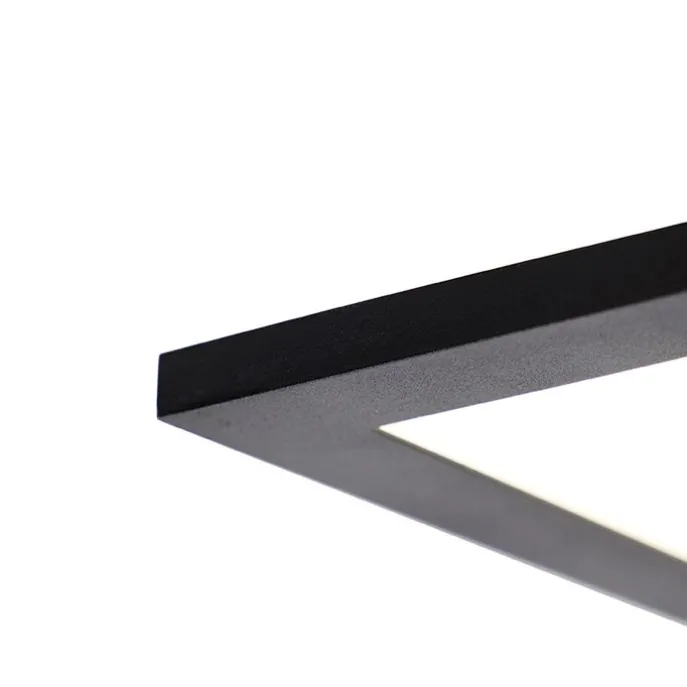 LED-Panel schwarz 80 cm inkl. LED mit Fernbedienung - Liv