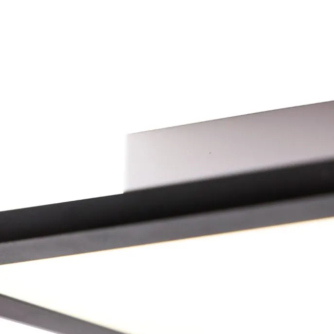 LED-Panel schwarz 80 cm inkl. LED mit Fernbedienung - Liv