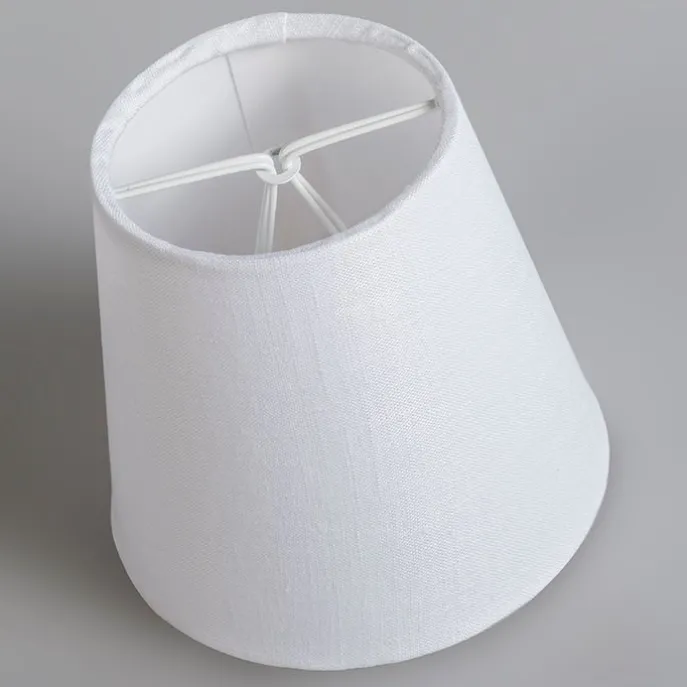 Leinenklemmschirm weiß ca. 12 cm