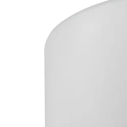 Leuchtenschirm Weiß Leinen 18/18/14