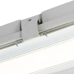 Leuchtstofflampe inkl. LED 1800 lm und Bewegungsmelder IP65 - Sockel