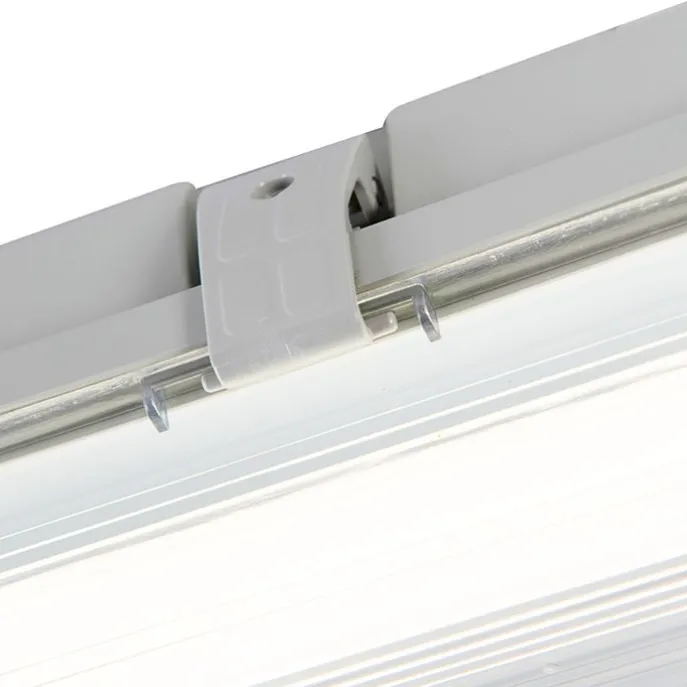 Leuchtstofflampe inkl. LED 1800 lm und Bewegungsmelder IP65 - Sockel