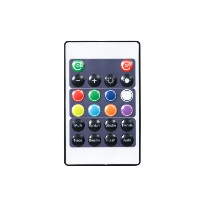 Lichterkette für den Außenbereich 10m inkl. LED 10 Lichter RGBW Solar - Russell