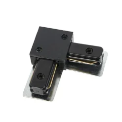 L-Kupplungsstück für 1-Phasen-Schiene schwarz - Iconic