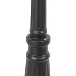 Ländliche Außenlaterne schwarz IP44 - New Orleans 3