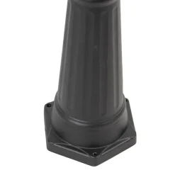 Ländliche Außenlaterne schwarz IP44 - New Orleans 3