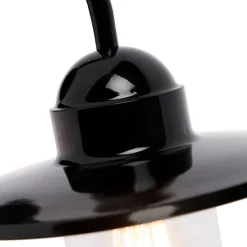 Ländliche Außenwandleuchte schwarz IP44 - Kansas