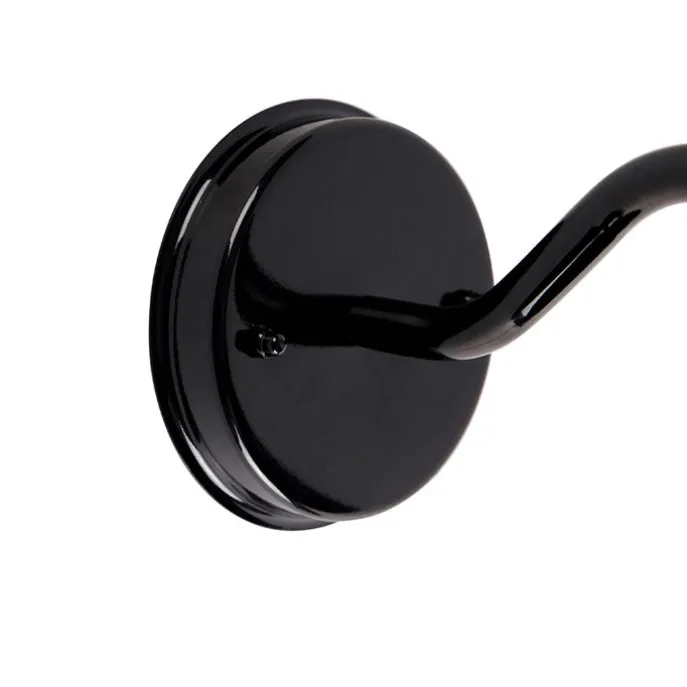 Ländliche Außenwandleuchte schwarz IP44 - Kansas