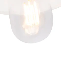 Ländliche Außenwandleuchte schwarz IP44 - Kansas