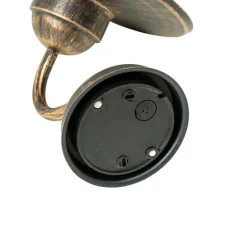 Ländliche Außenwandleuchte Antikgold IP44 - Kansas