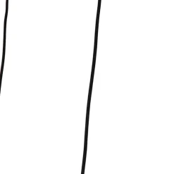 Ländliche Hängelampe schwarz mit Seil 3-flammig – Leia