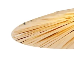 Ländliche Hängelampe schwarz mit Seil 45 cm - Leia