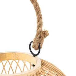 Ländliche Outdoor-Tischlampe aus Rattan – Calamus
