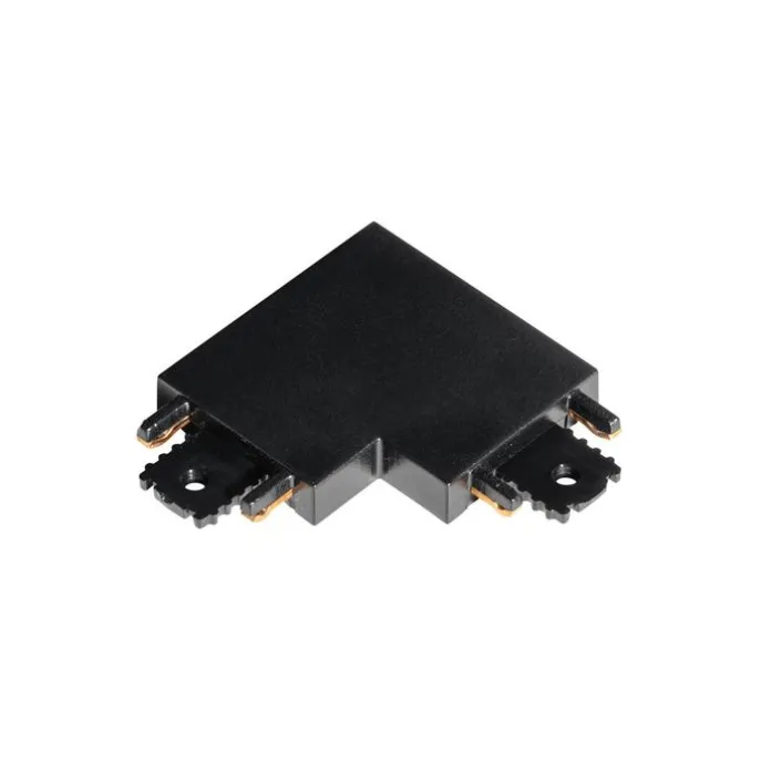 L-Verbinder Schiene schwarz 1-phasig - Magnetic