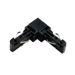 L-Verbinder Schiene schwarz 1-phasig - Slimline