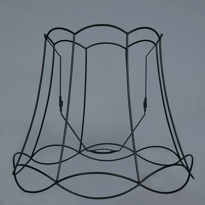 Metall Lampenschirm schwarz 45/36 - Granny Frame