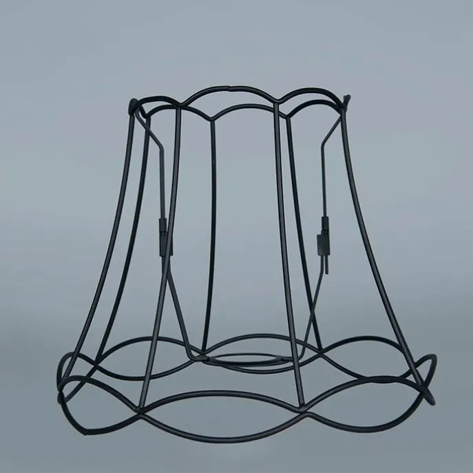 Metall Lampenschirm schwarz 25/21 - Granny Frame