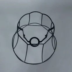 Metall Lampenschirm schwarz 25/21 - Granny Frame