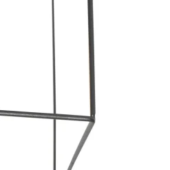 Minimalistische Deckenlampe Schwarz mit Gold 2-flammig - Kodi