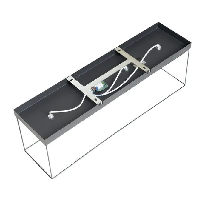 Minimalistische Deckenleuchte schwarz 4-flammig - Kodi