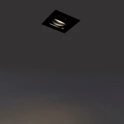 Modern Smart Einbau Spot schwarz inkl. WiFi GU10 - Artemis