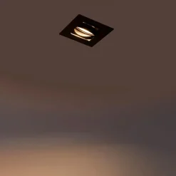 Modern Smart Einbau Spot schwarz inkl. WiFi GU10 - Artemis