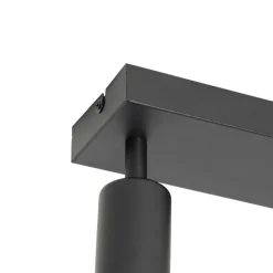 Modern Spot schwarz rechteckig 2-flammig - Facil