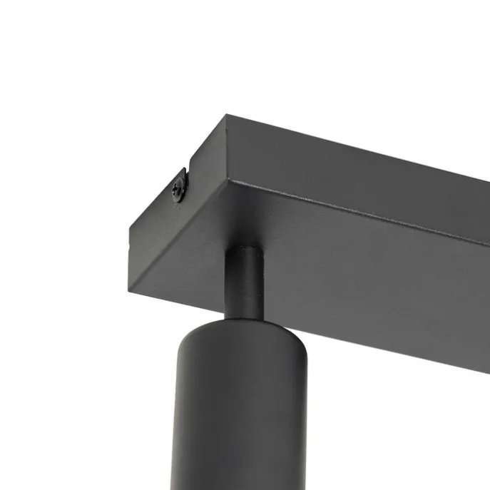 Modern Spot schwarz rechteckig 2-flammig - Facil