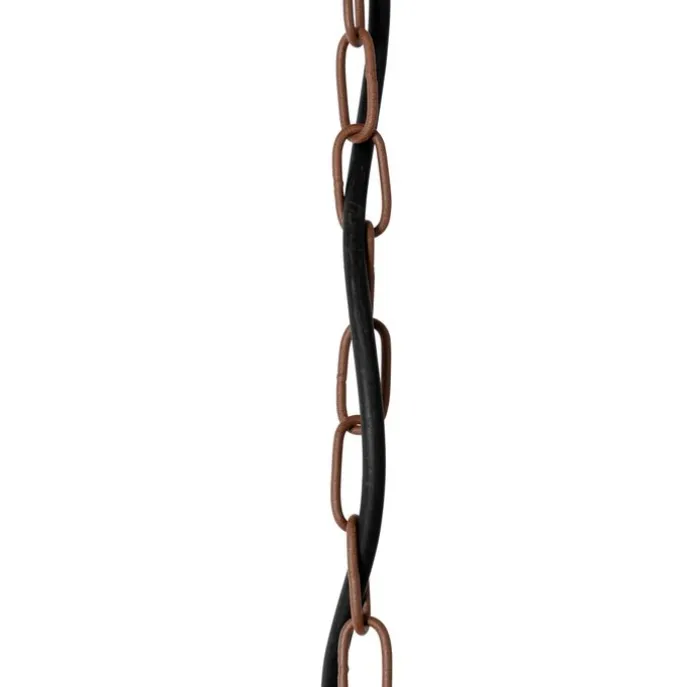 Moderne Außenhängelampe rostbraun IP44 - Kansas