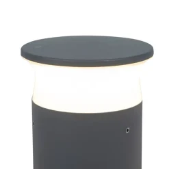 Moderne Außenleuchte Dunkelgrau 12 cm inkl. LED - Bar